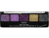 NYX Glitter Cream Palette- Cor: Real Violet